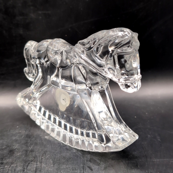 Genuine Waterford Crystal 5" Rocking Horse - Picture 3 of 10